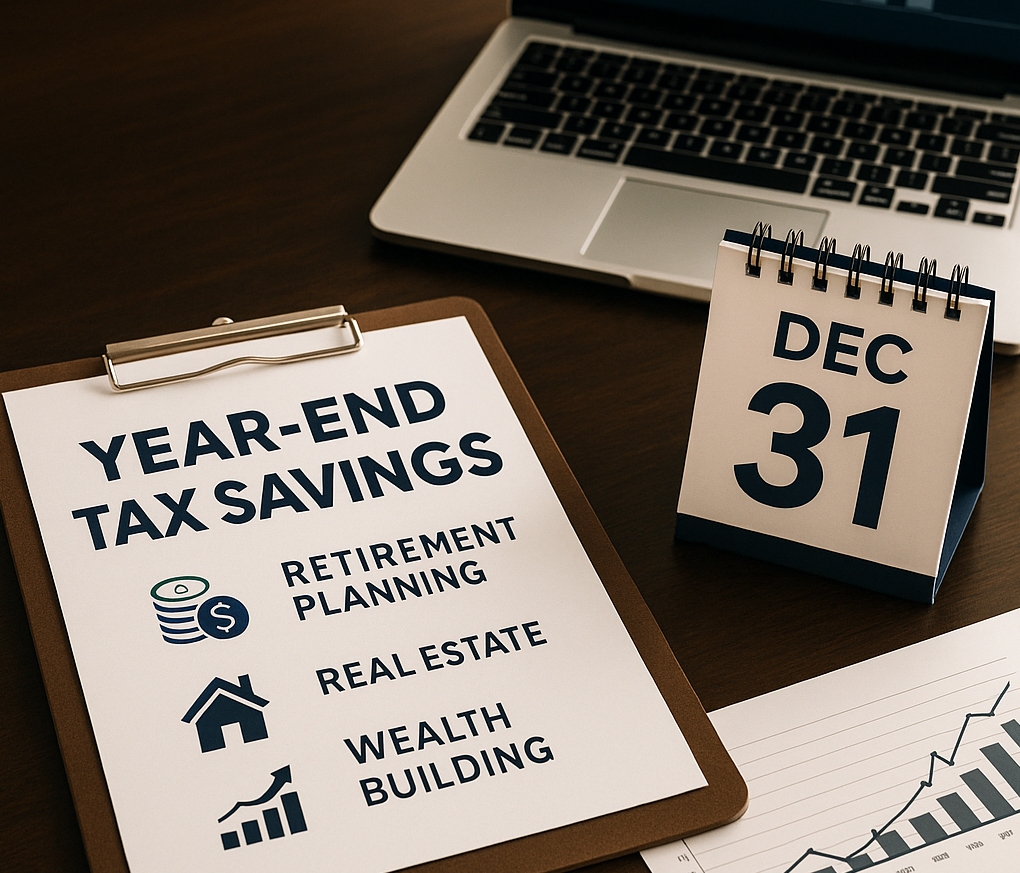 End of the year tax tips on planning to save